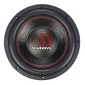 Dual 15 inch Car Subwoofer 4 ohm 1400W 700 rms X98497