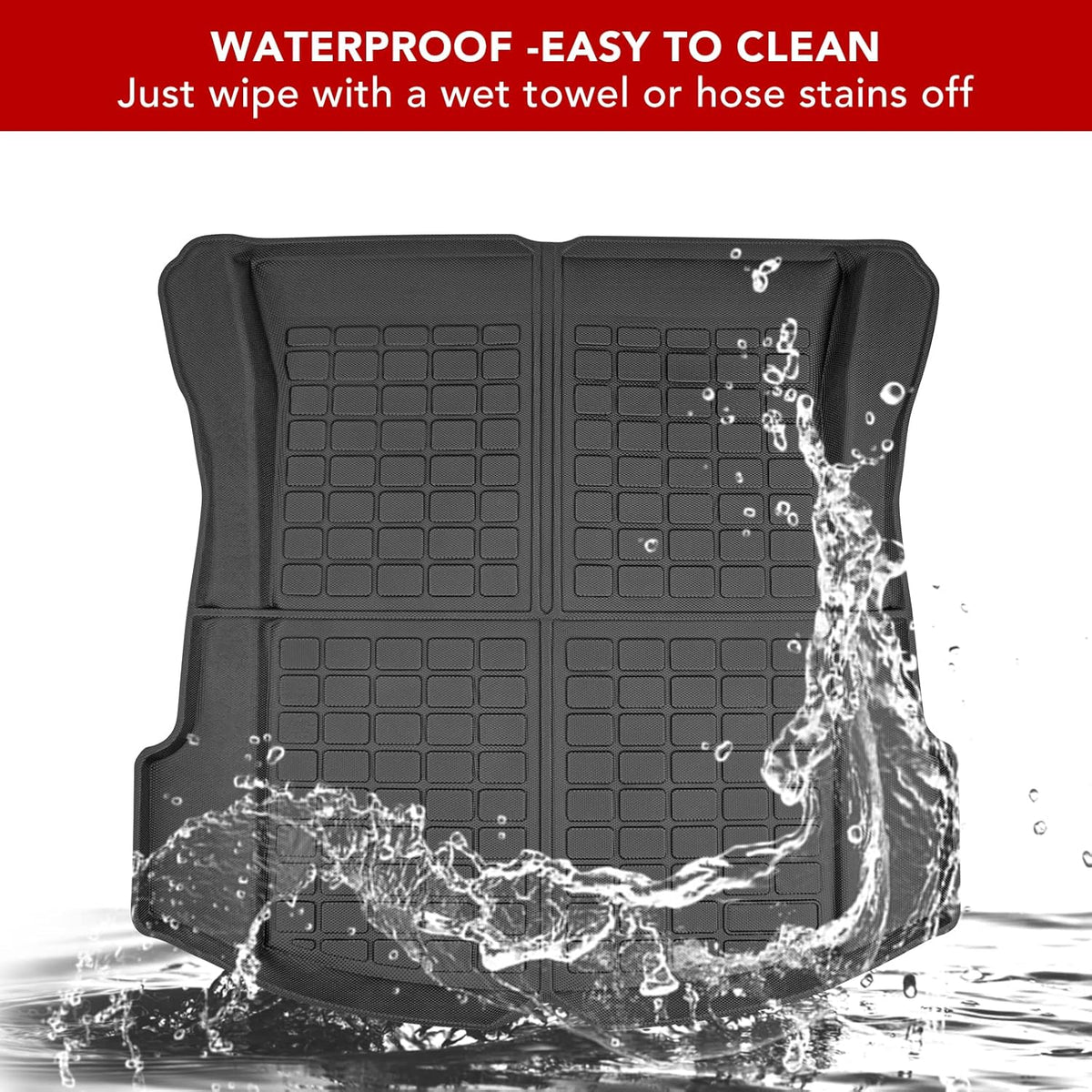 Heavy Duty Rear Trunk Cargo Mat I187720