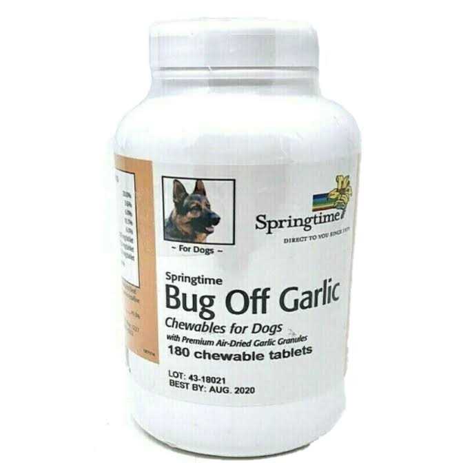 Garlic Chewables 180Tabs for Dogs F542012