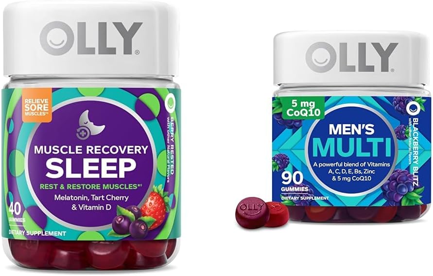 3mg Melatonin Tart Cherry Men's Multivitamin Gummy A8795