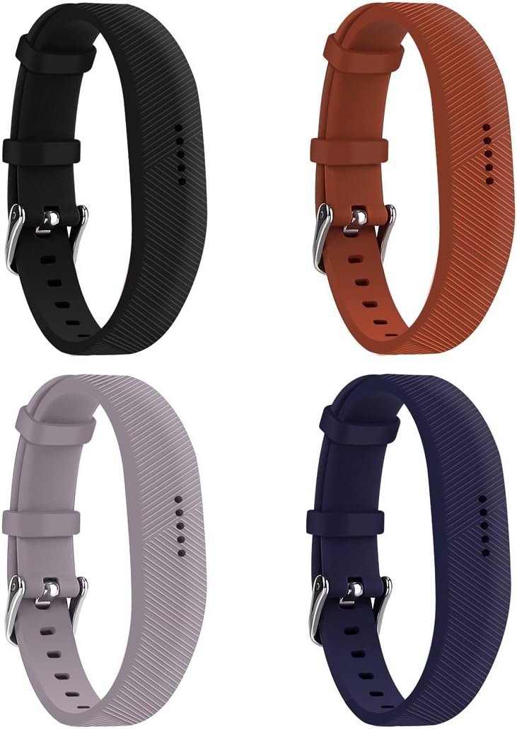 Silicone Wristband Replacement for Fitbit Flex 2 (4 Pack) Z292527