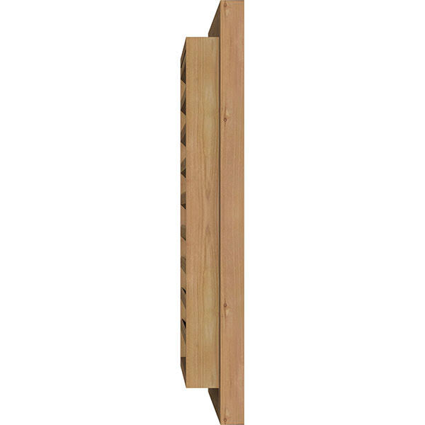 Unfinished Functional Vertical Gable Vent C861712