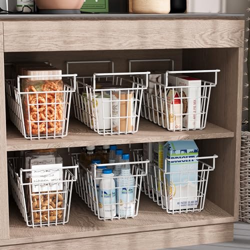 17.5 Inch Metal Wire Freezer Bins - 2Pack R249312