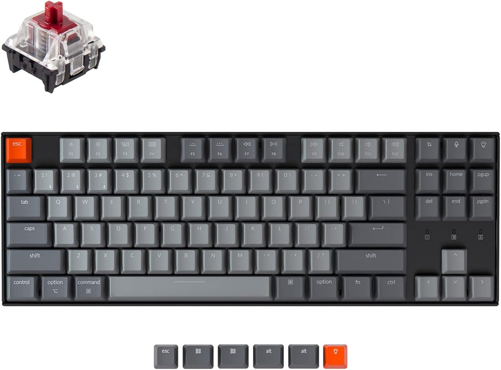 87 Keys Wireless Mechanical Keyboard X203944