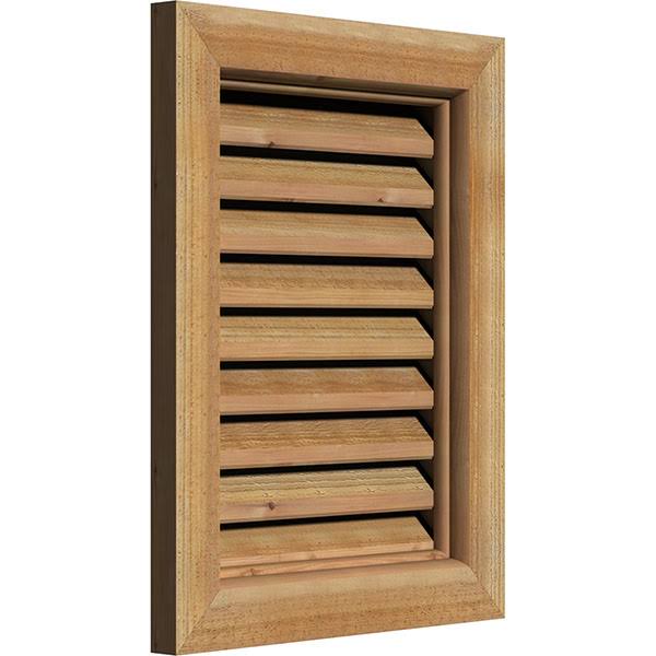 Unfinished Functional Vertical Gable Vent U761569