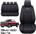 Waterproof Faux Leather Car Seat Covers Front Pair A2445
