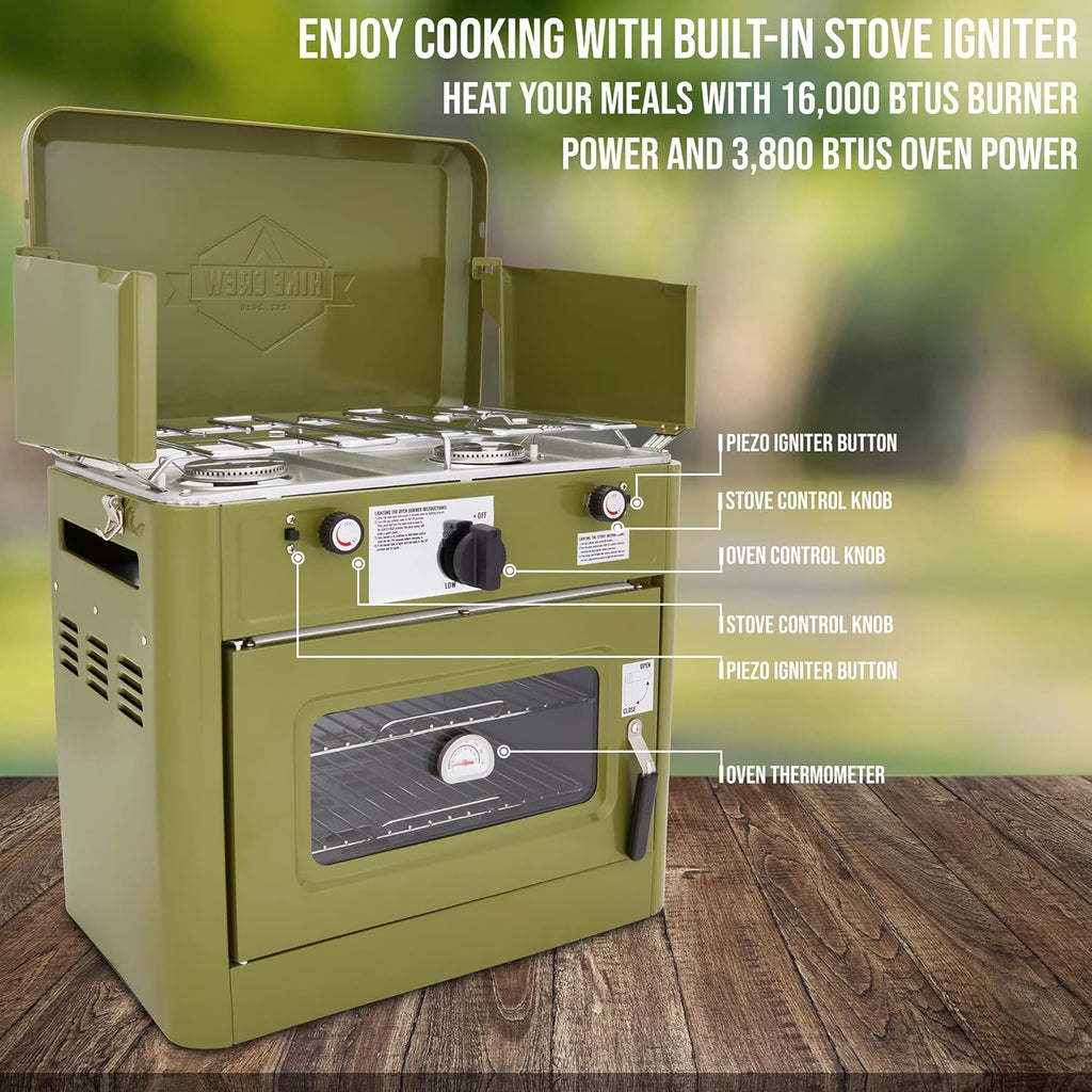Outdoor Gas Camping Oven with Carry Bag S86435