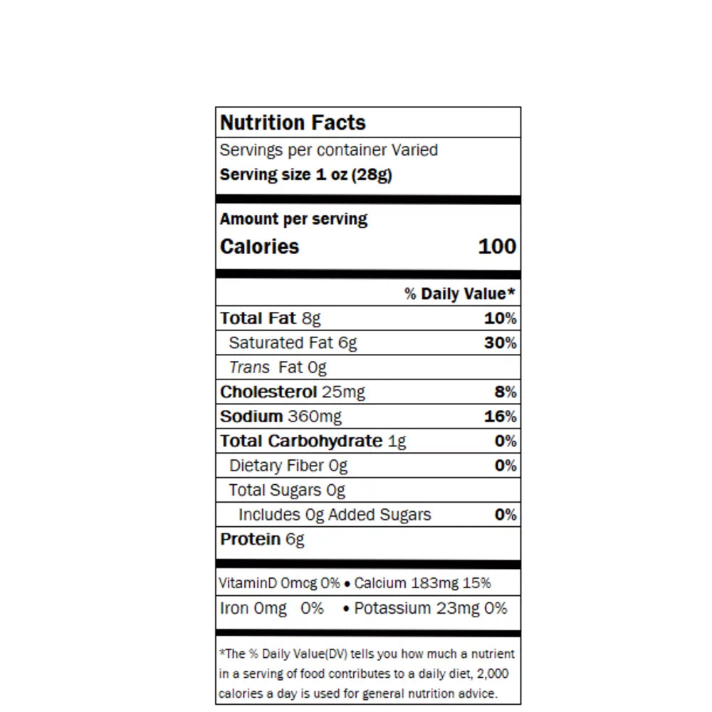 100% Wisconsin Gouda Cheese Blocks 6-4oz H272904