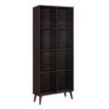 Walnut Wooden Bookcase A818