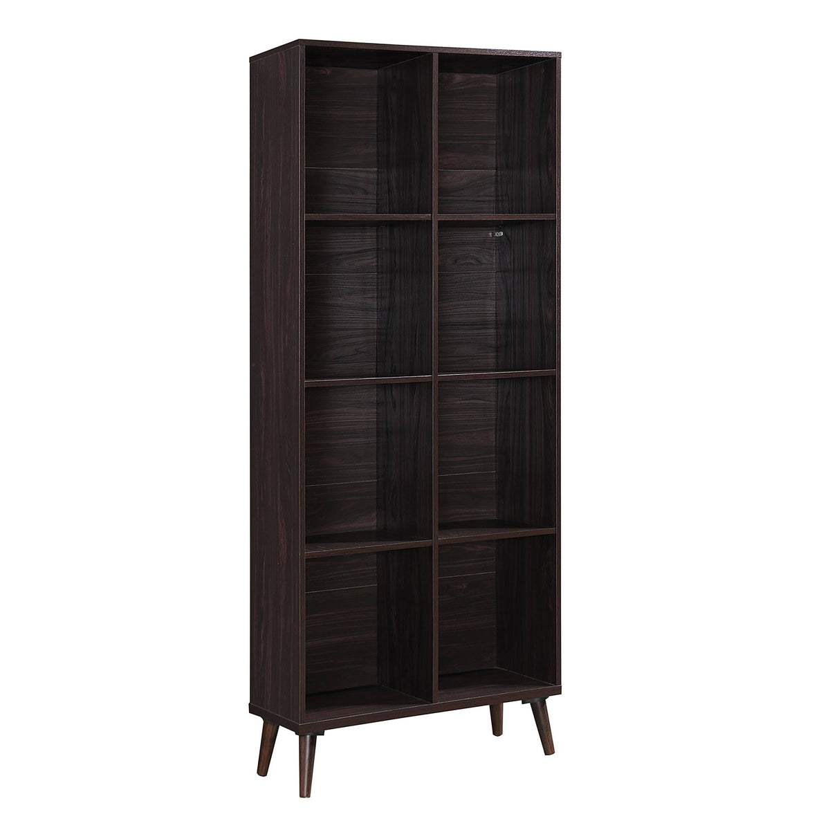 Walnut Wooden Bookcase A818