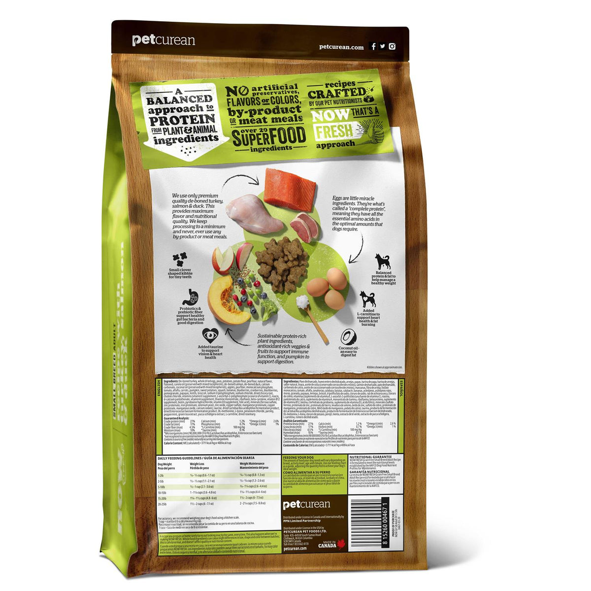 Grain-Free Small Breed Adult Recipe Dry Dog Food G358536