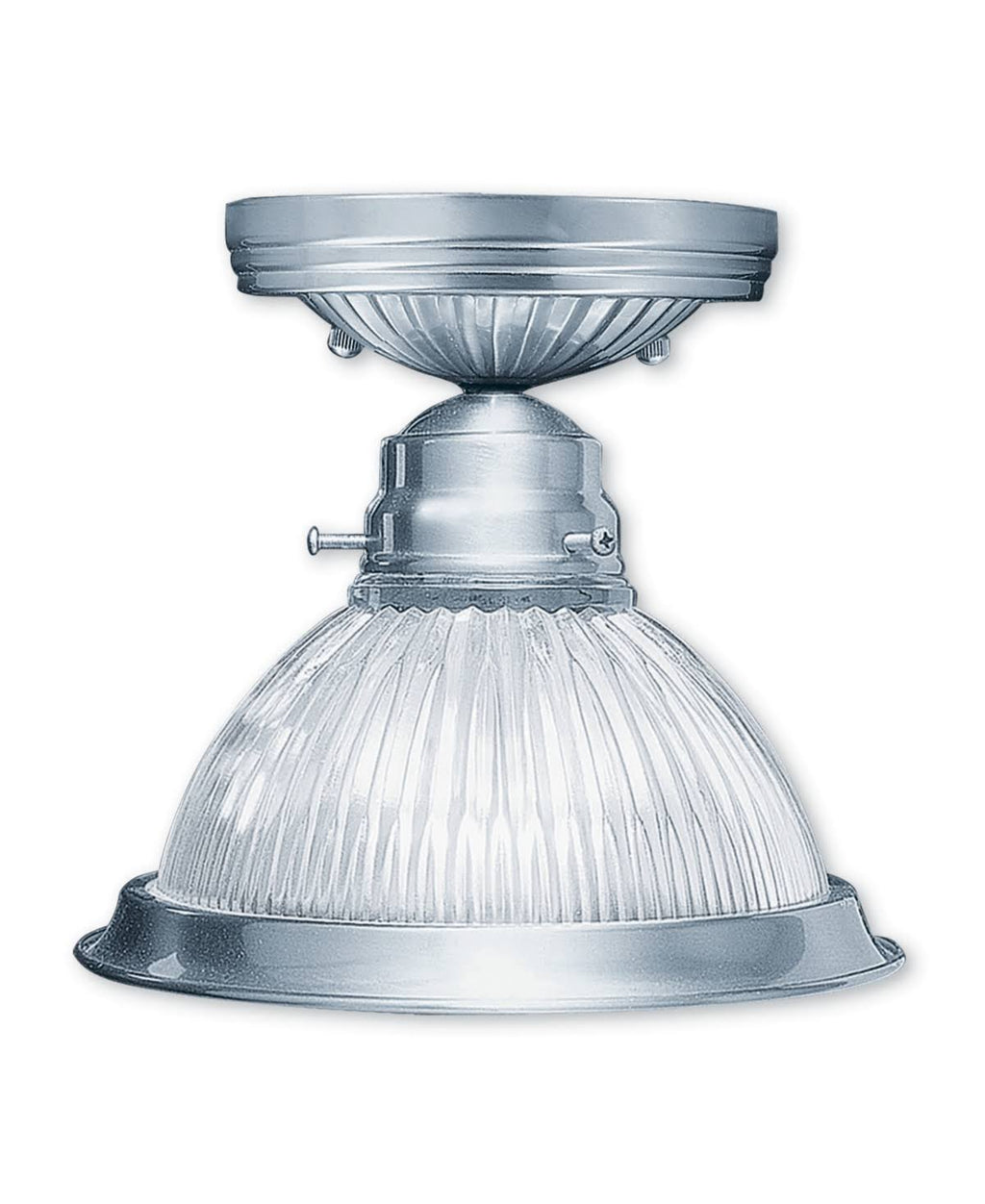 1-Light Polished Brass Flush Mount N65891