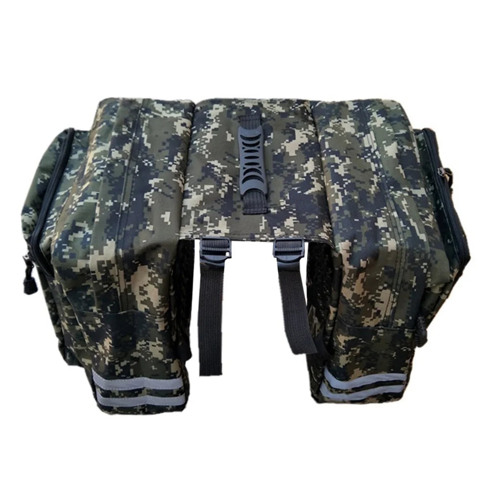 Rear Seat Bag Cycling Bike Rack Double Pannier Bag C891404