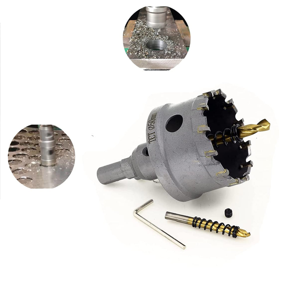 10 Pcs Tungsten Carbide Tipped Hole Saw Kit F145143