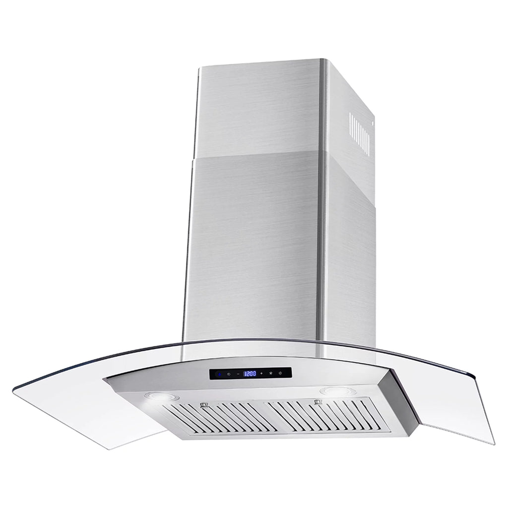 3 Piece Kitchen Appliance Package with Gas Range Range Hood and Wine Refrigerator Q58959