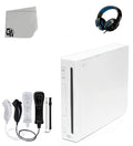 White Gaming Console With 2 Black&White Gaming Controller + Head Set F3562