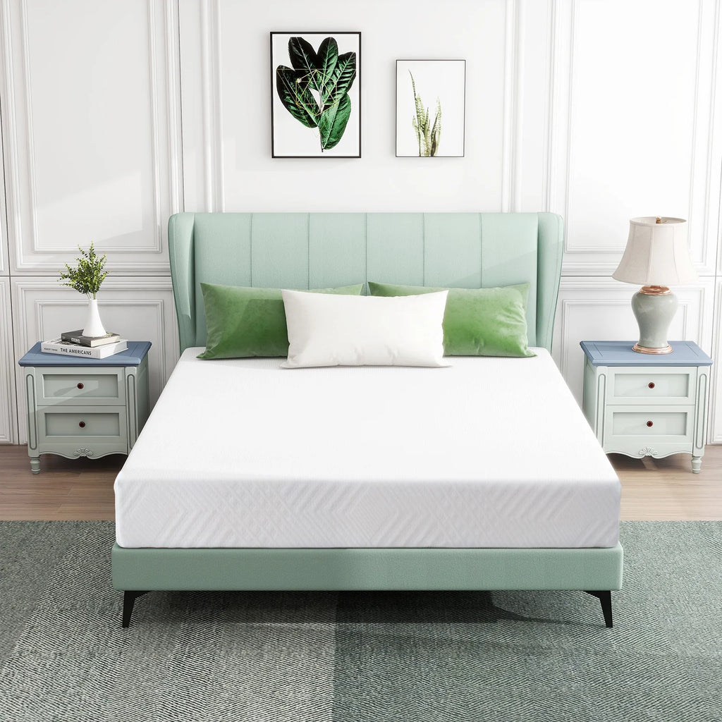 Queen Cooling Gel Memory Foam Medium Firm Mattress P7601
