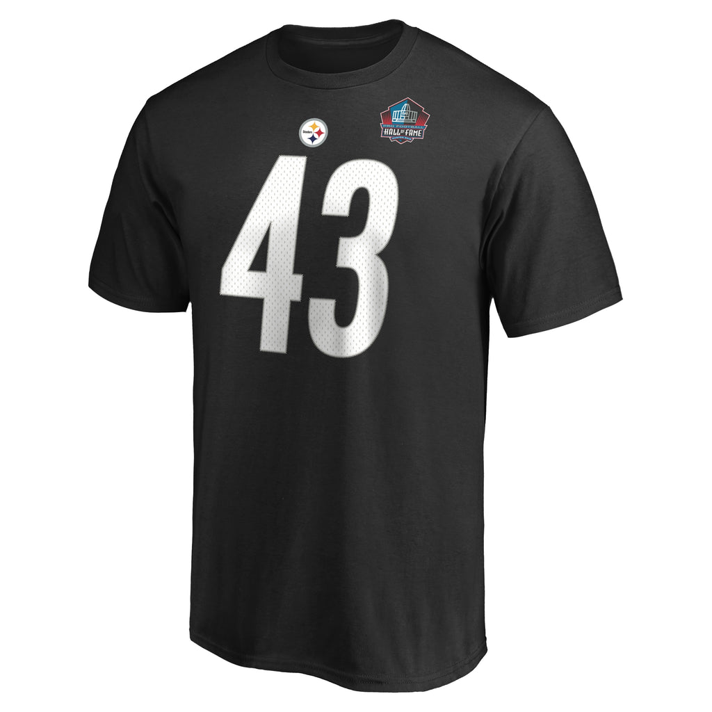 Black Pittsburgh Steelers Retired Player Football D980839