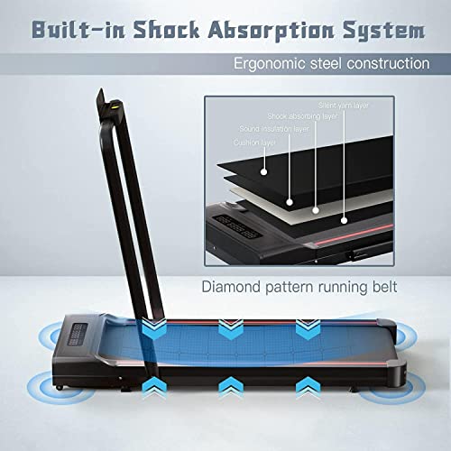 Portable Walking Pad Treadmill W8416