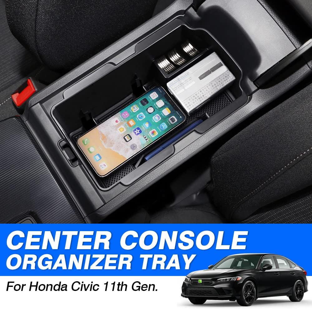Center Console Organizer with Rubber Liners U776
