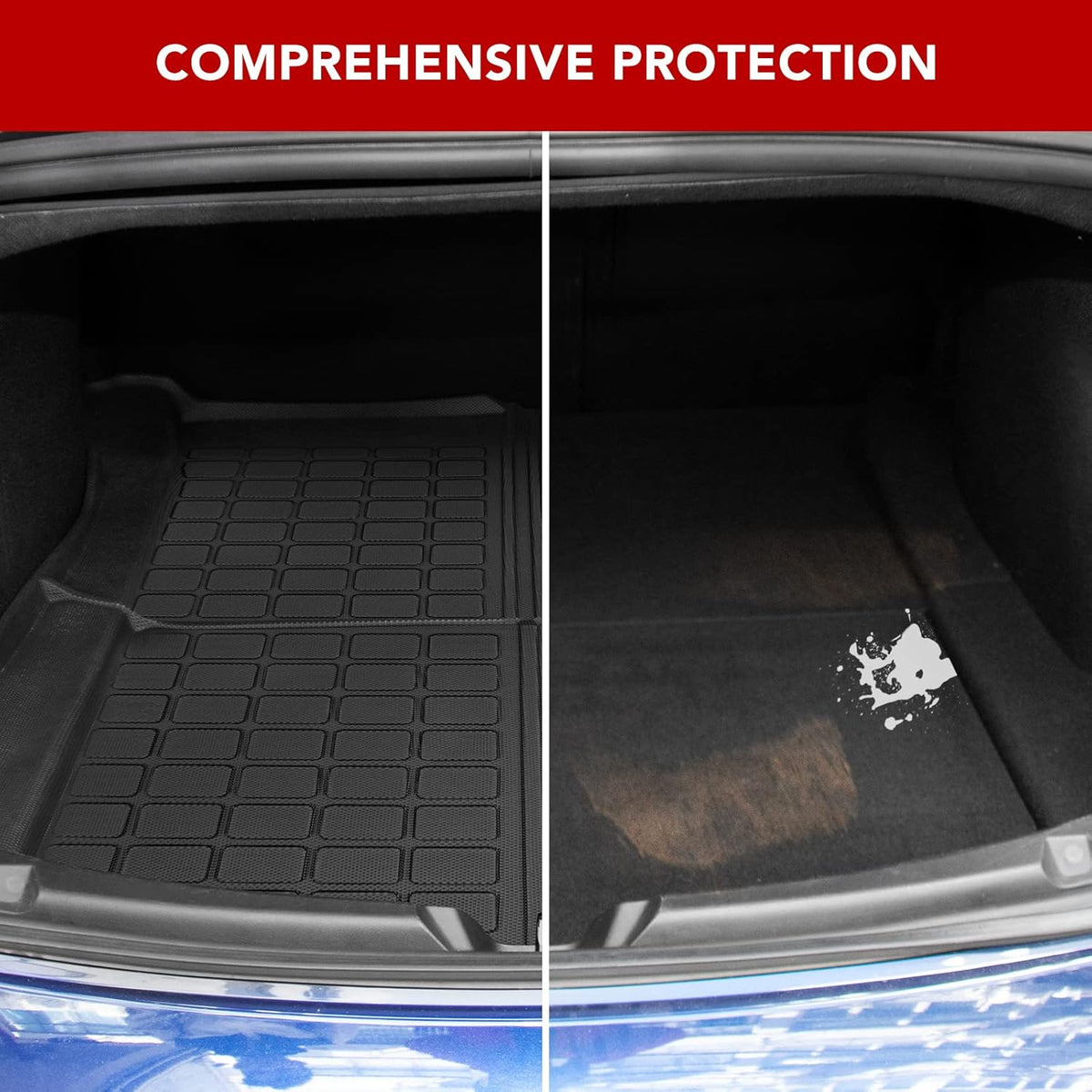 Heavy Duty Rear Trunk Cargo Mat I187720