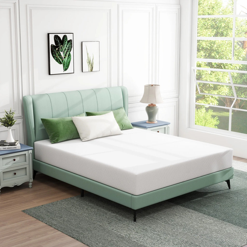 Queen Cooling Gel Memory Foam Medium Firm Mattress P7601