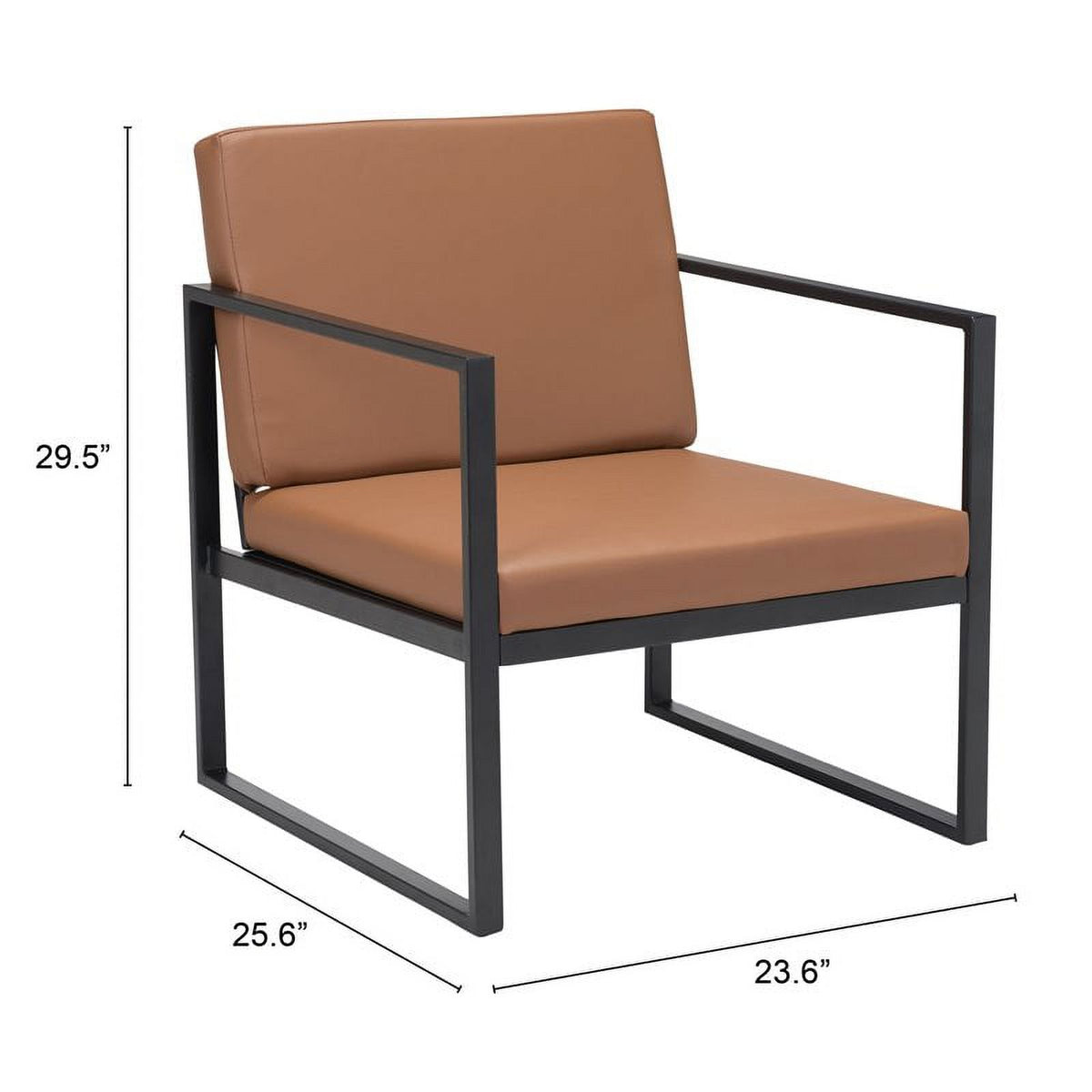 Brown Arm Chair E435