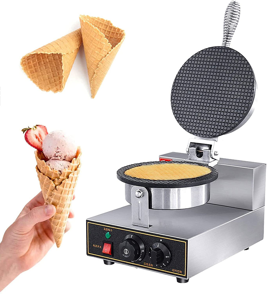 1200W Electric Ice Cream Cone Waffle Maker Machine G788
