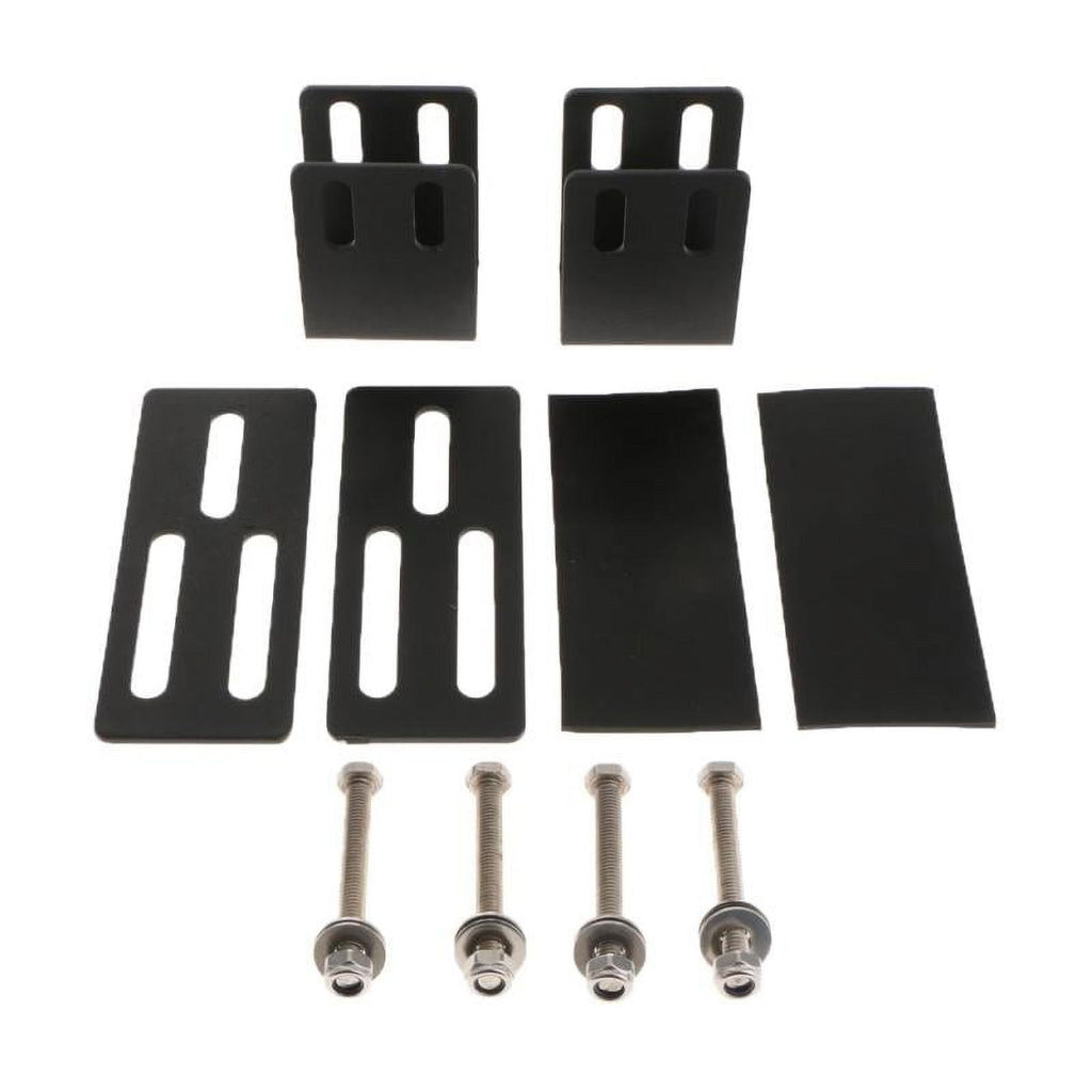Car Roof Rack LED Work Light Bar Bracket Holder Bumper Mount Kit P80726