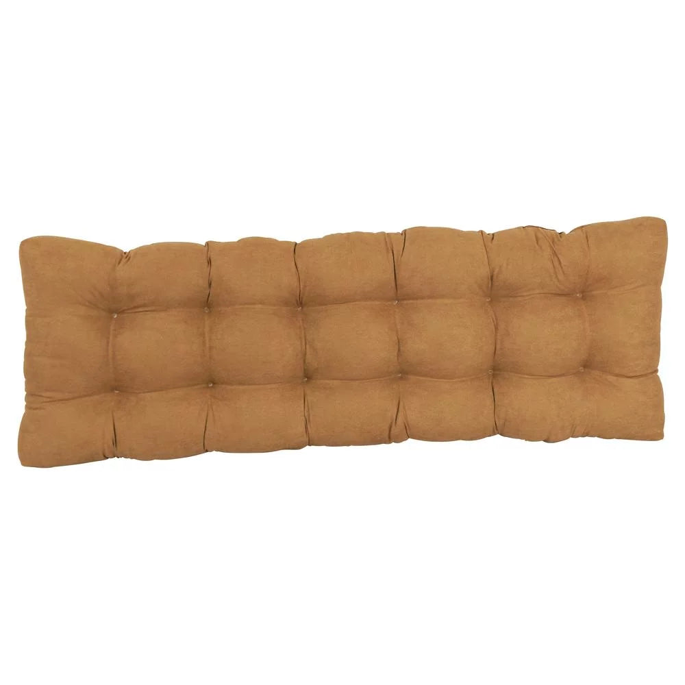 Tufted Microsuede Bench Cushion X94191