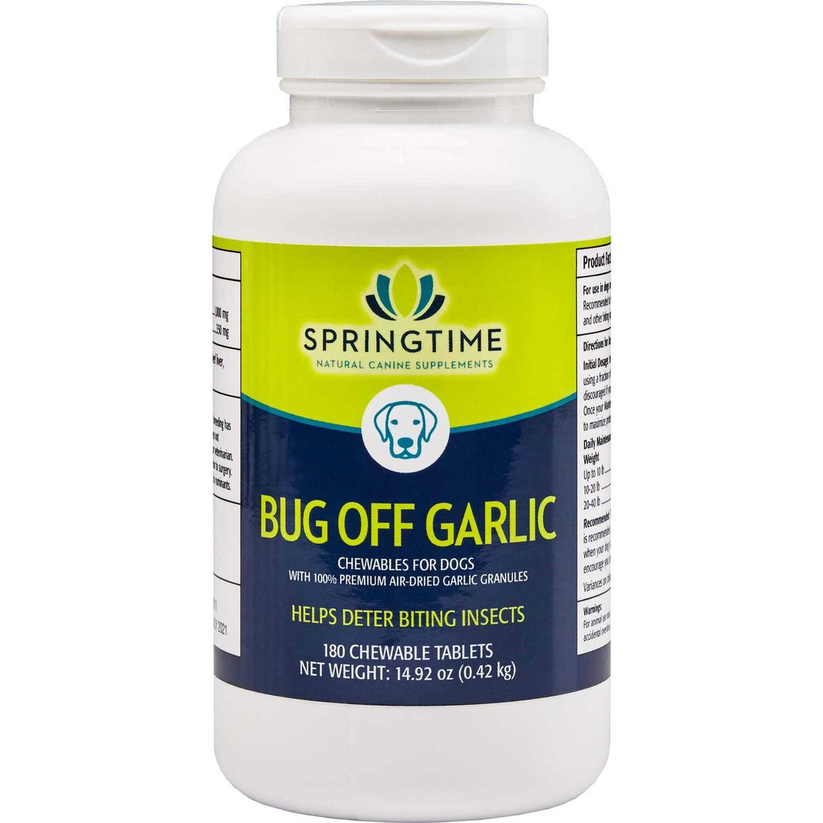 Garlic Chewables 180Tabs for Dogs F542012