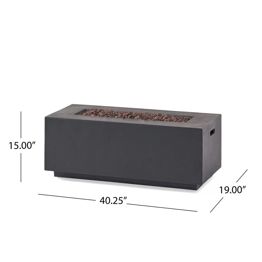 Acacia Wood 8 Seater U-Shaped Sectional Sofa Set with Fire Pit E276