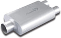 Dual Chamber 3 inch inlet 2.25 inch outlet Muffler Pack of 2 K226