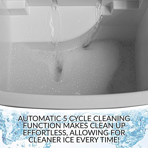 Automatic Countertop Ice Maker with Scoop A6177