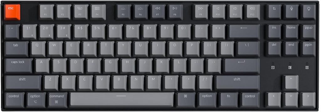Tenkeyless Wireless Mechanical Keyboard with White Backlight R916