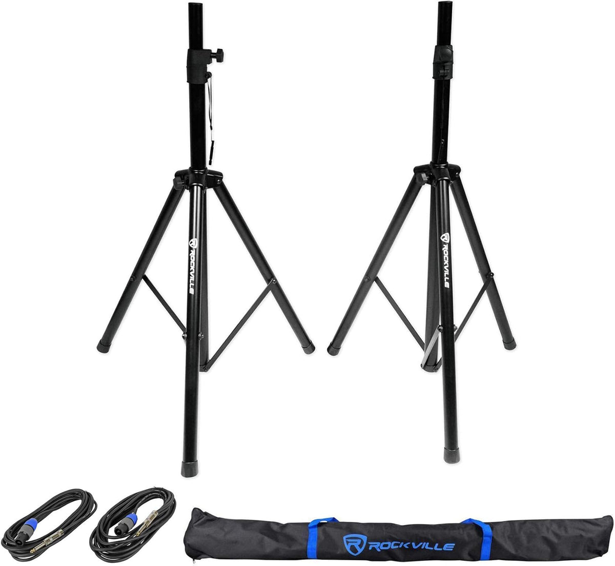 Adjustable Tripod Speaker Stands with Carry Bag F4357