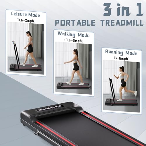 Portable Walking Pad Treadmill W8416