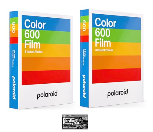 2 Pack Instant Color Film for Polaroid 600 and i-Type Cameras I8894