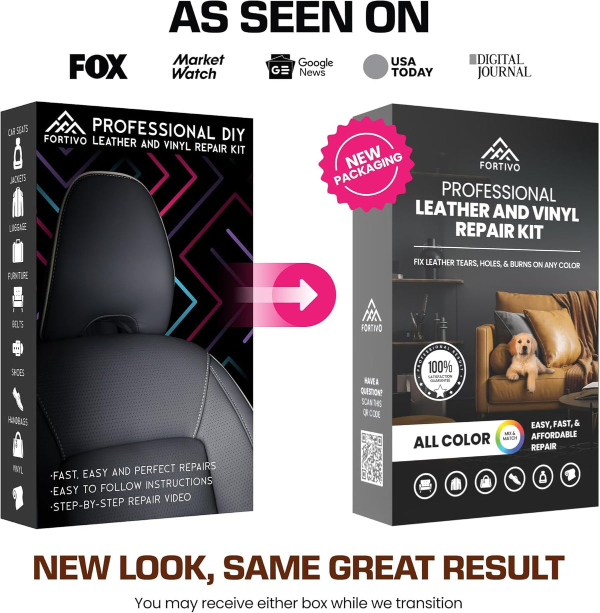Leather and Vinyl Repair Kit V651