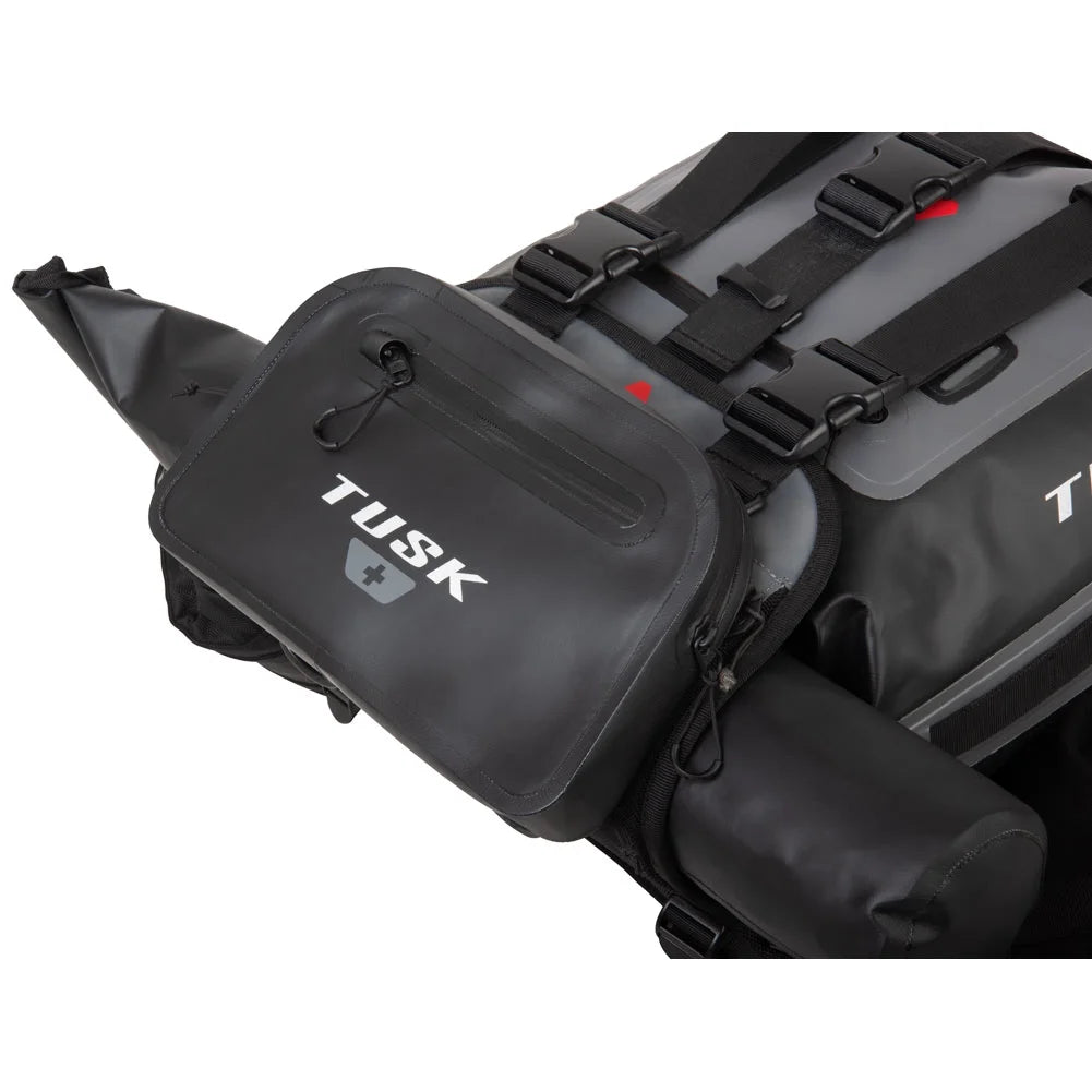 Rackless Luggage System with Small Dry Duffel and Large Bottle Holders Standard Heat Shield B7075