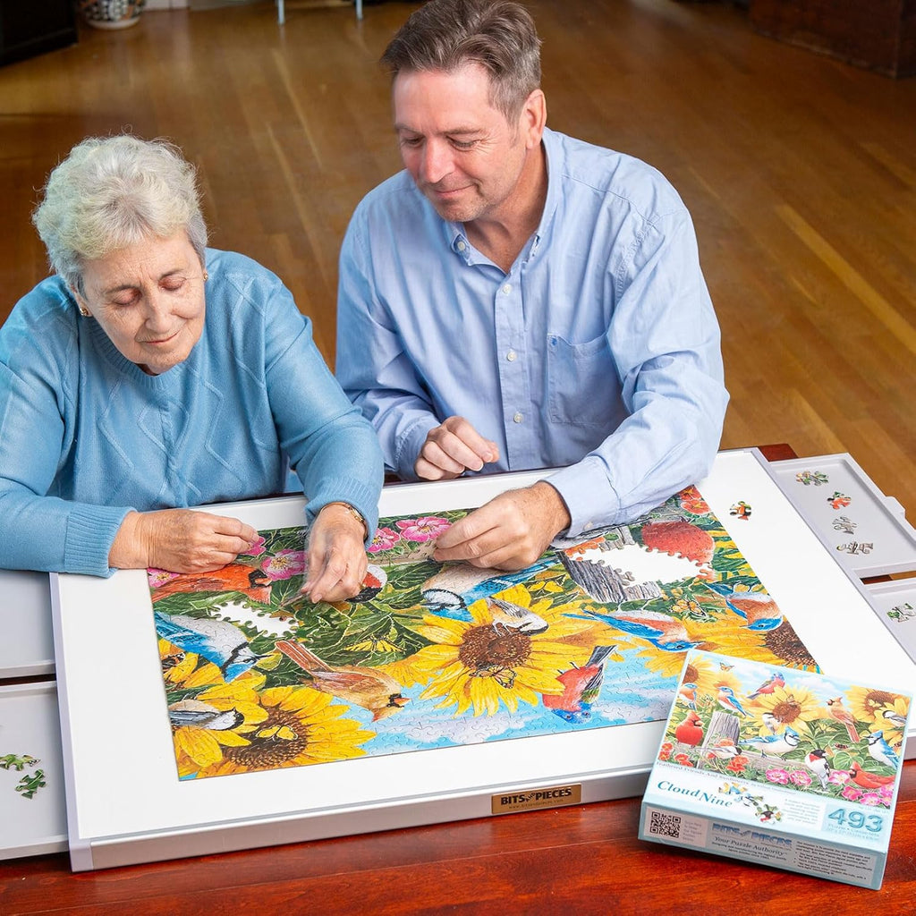1000 Piece Puzzle Board with Drawers Q745