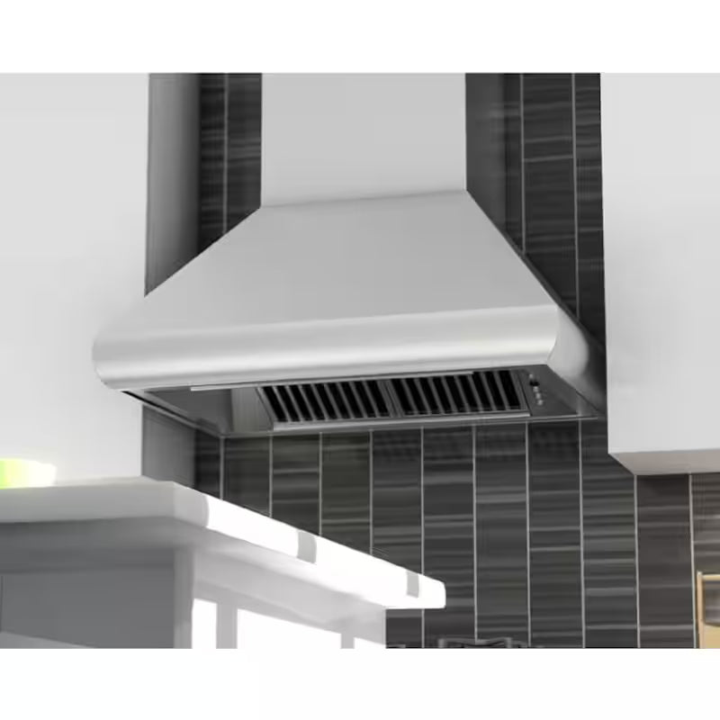 48 in. 700 CFM Stainless Steel Wall Mount Range Hood J3980