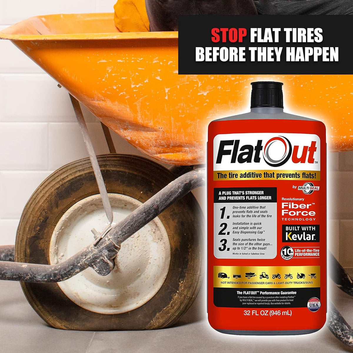 32-Ounce Tire Sealant 8-Pack M9725