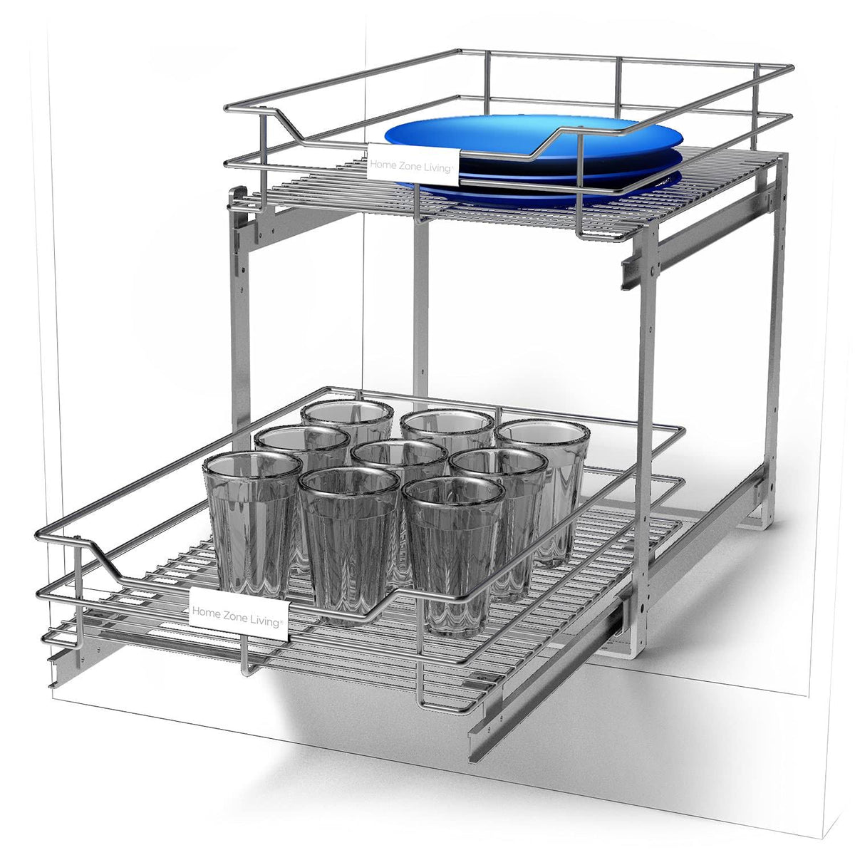 2-Tier Pull Out Cabinet Organizer R88194