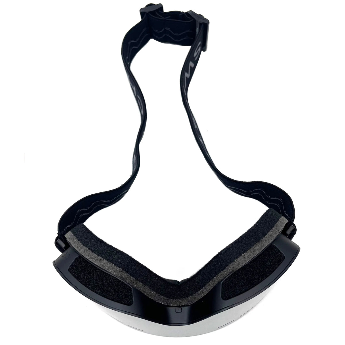 Rimless Ski Goggle Black Strap V5359