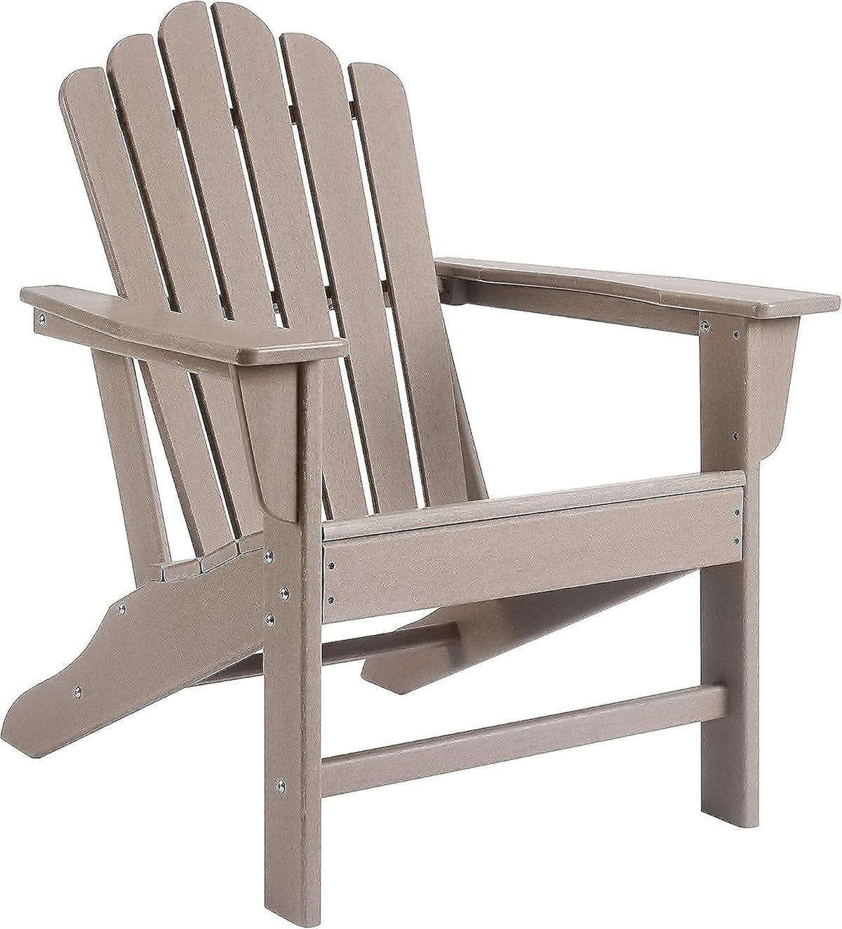 Slate Grey Weather Resistant Adirondack Chair E75090