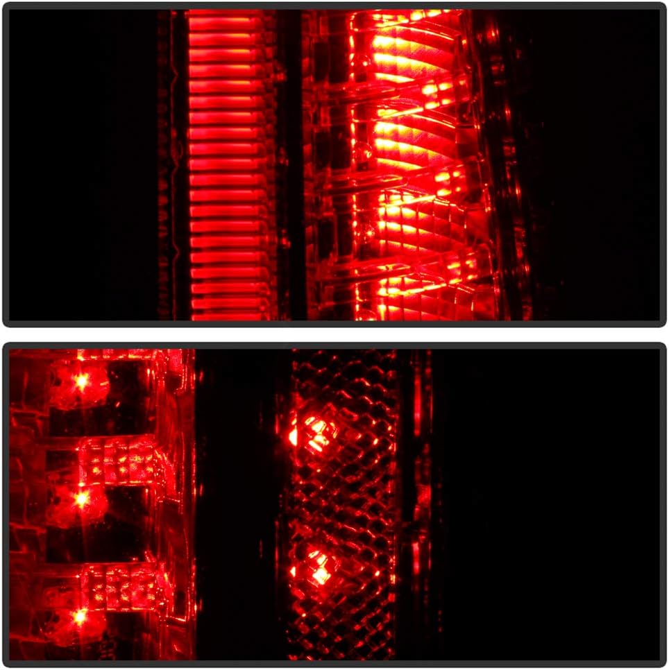 Black Housing LED Tail Lights Assembly L402