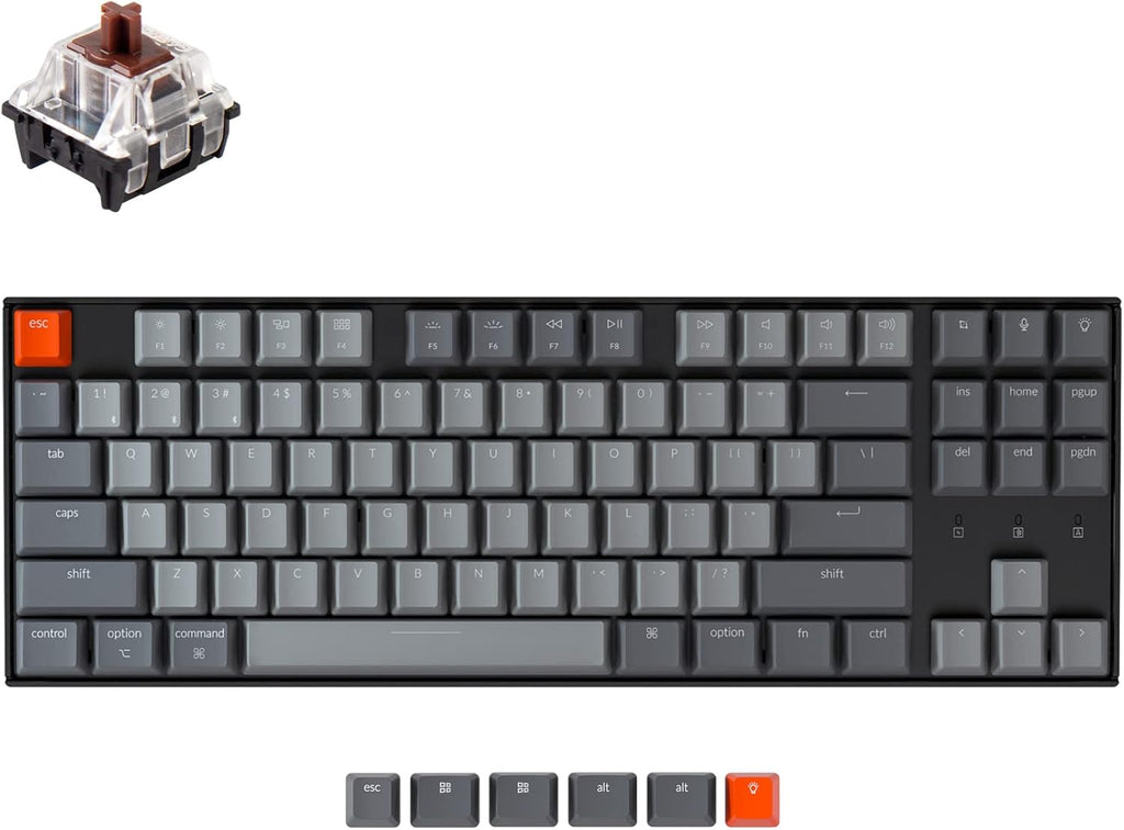 87 Keys Wireless Mechanical Keyboard X203944