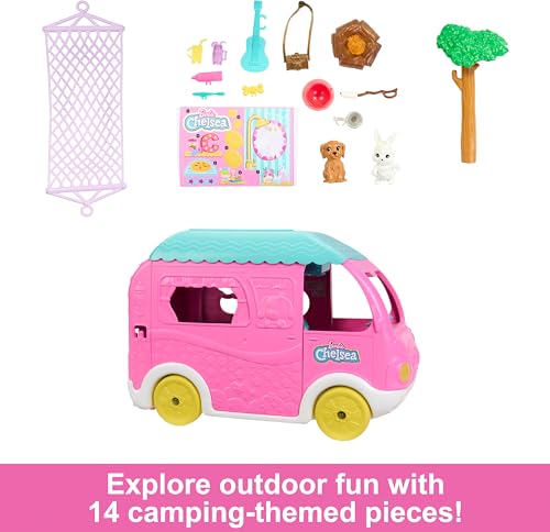2-in-1 Playset with Small Doll, 2 Pets & 15 Accessories O127