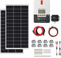 200W 12V Solar Power Kit with 20A MPPT Charge Controller D19977